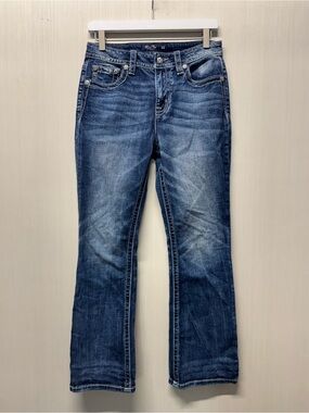 Miss Me Longhorn Curvy Boot Jeans